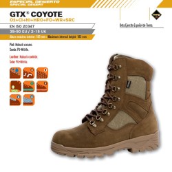 BOTAS DE CAMPAÑA GORETEX EJERCITO DE TIERRA