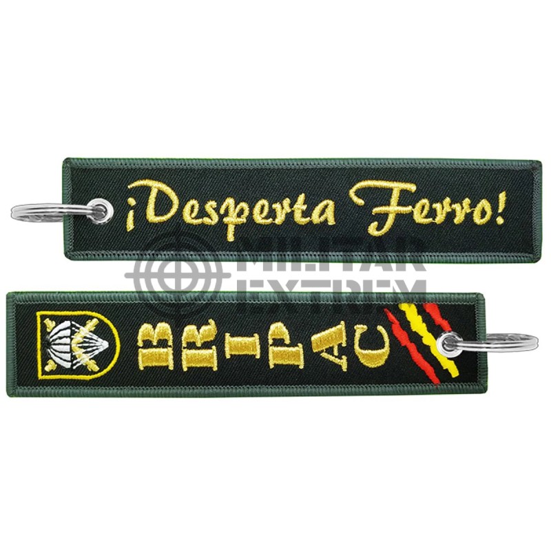 LLAVEROS BORDADOS EJERCITO