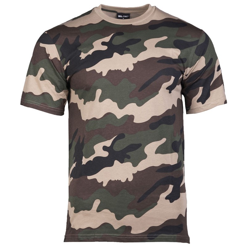 CAMISETA CAMUFLAJE CAMO ALGODON