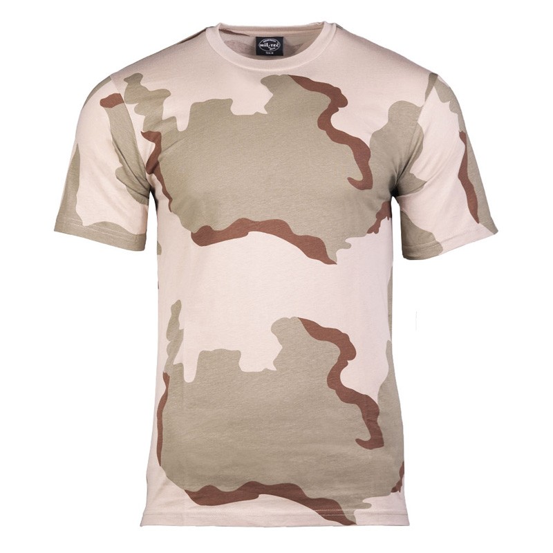 CAMISETA CAMUFLAJE ARIDO ALGODON