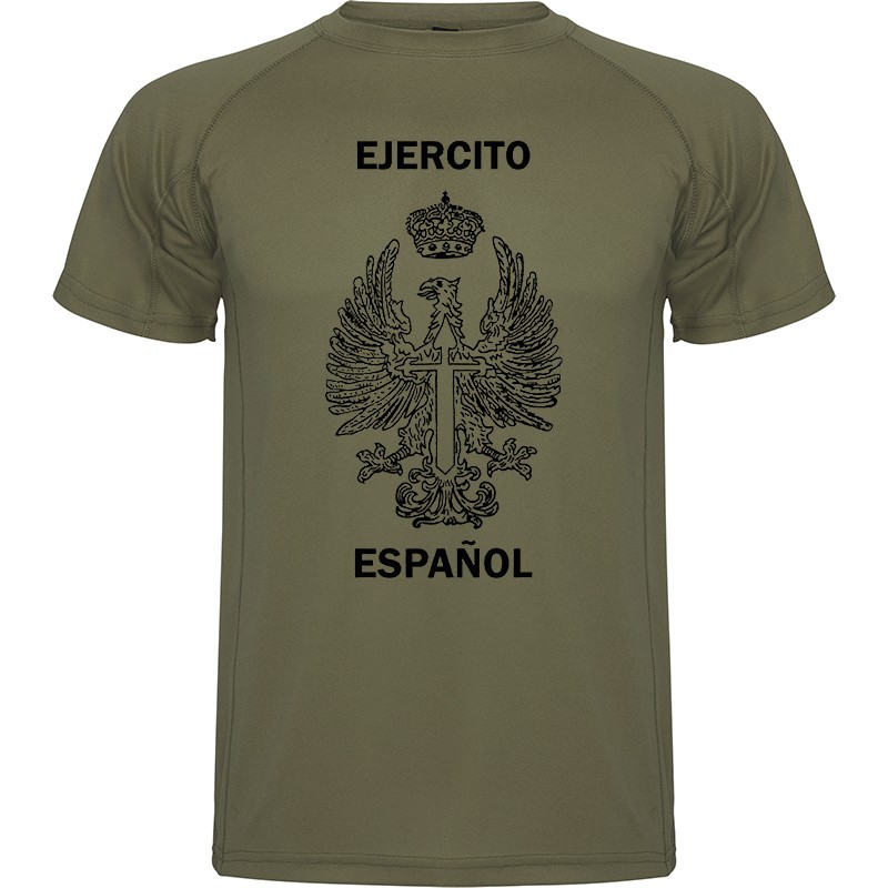 CAMISETA TECNICA EJERCITO DE TIERRA VERDE