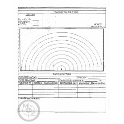 CARTA DE TIRO MILITAR