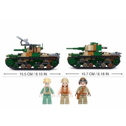 LEGO TANQUE WWII M38-B1107