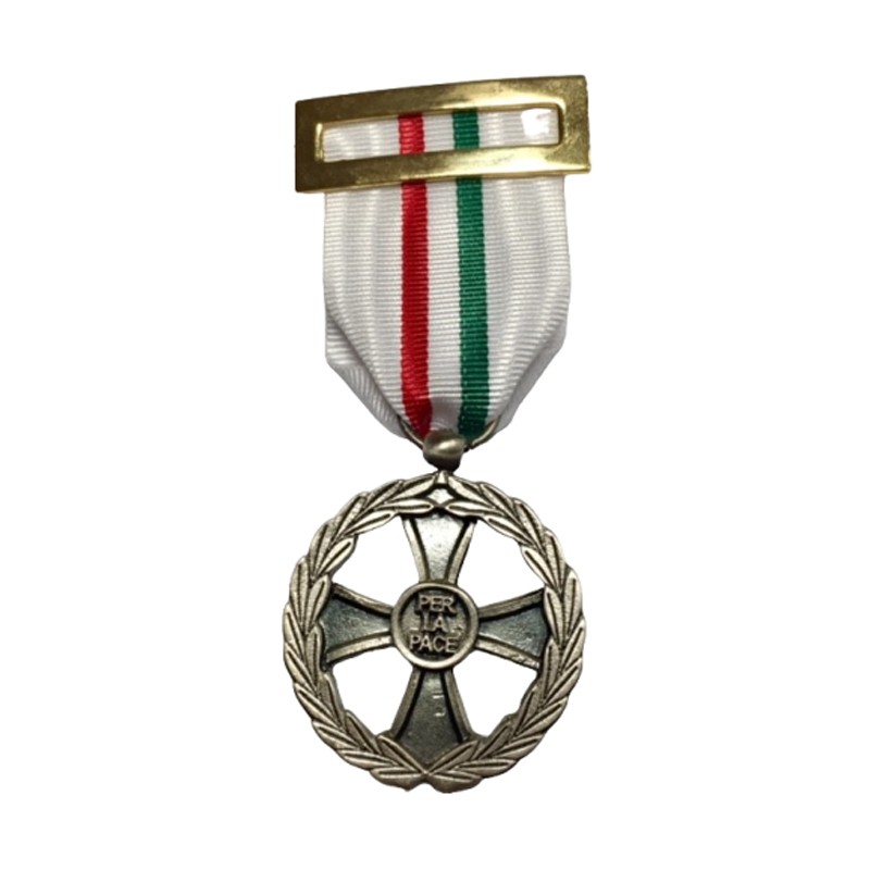 MEDALLA CRUZ CONMEMORATIVA MANTENIMIENTO DE LA PAZ ITALIA