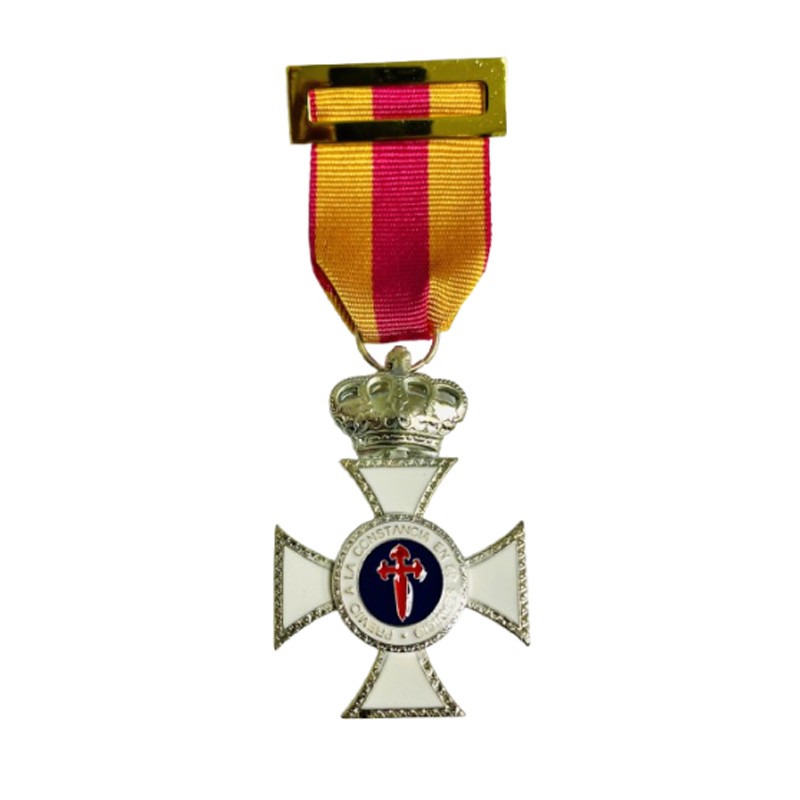 MEDALLA CRUZ CONSTANCIA PLATA