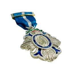 MEDALLA CRUZ ORDEN MERITO CIVIL PLATA