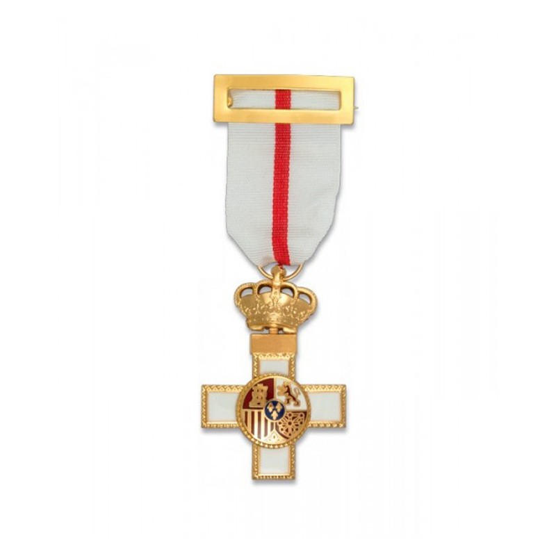 MEDALLA MERITO MILITAR DISTINTIVO BLANCO