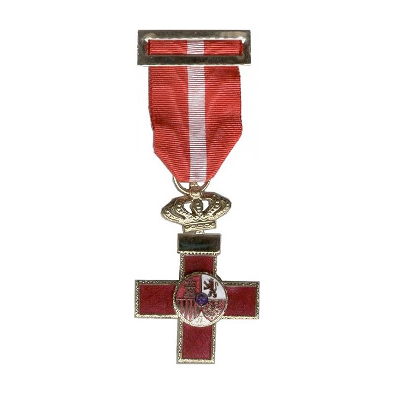 MEDALLA MERITO MILITAR DISTINTIVO ROJO