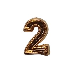 NUMERAL Nº 2 ORO