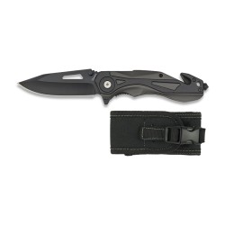 NAVAJA TACTICA GOMA GRIS