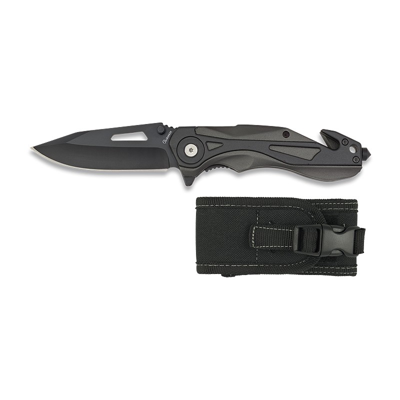 NAVAJA TACTICA GOMA GRIS