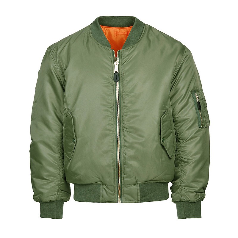 CHAQUETA BOMBER MA-1 VERDE