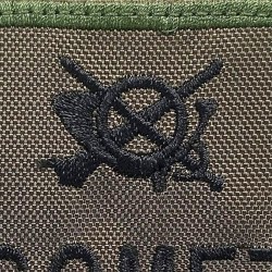 CINTA IDENTIFICACION BORDADA VERDE