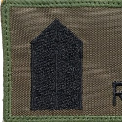 CINTA IDENTIFICACION BORDADA VERDE