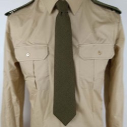 CORBATA CAQUI EJERCITO DE TIERRA