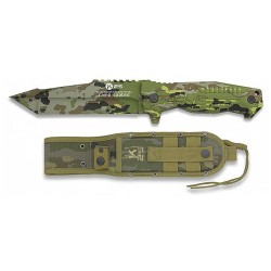 CUCHILLO TACTICO K25 CAMO 14CM