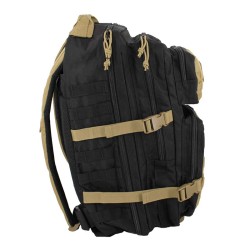 MOCHILA GRANDE MOLLE NEGRA/COYOTE