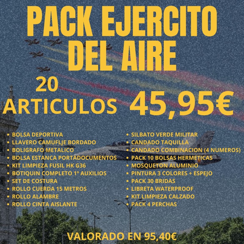 PACK EJERCITO DEL AIRE