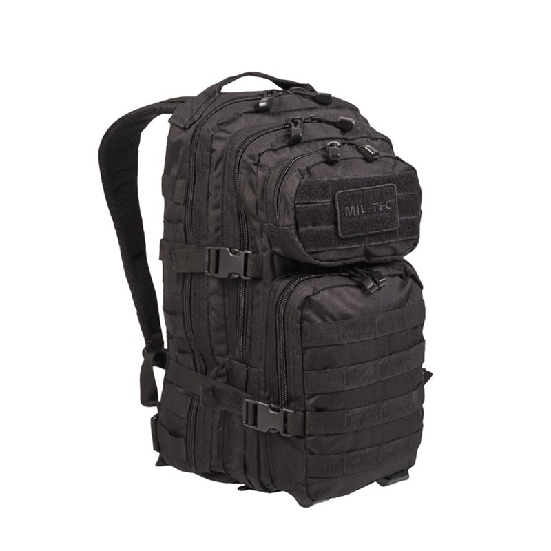 MOCHILA PEQUEÑA MIL-TEC MOLLE NEGRA