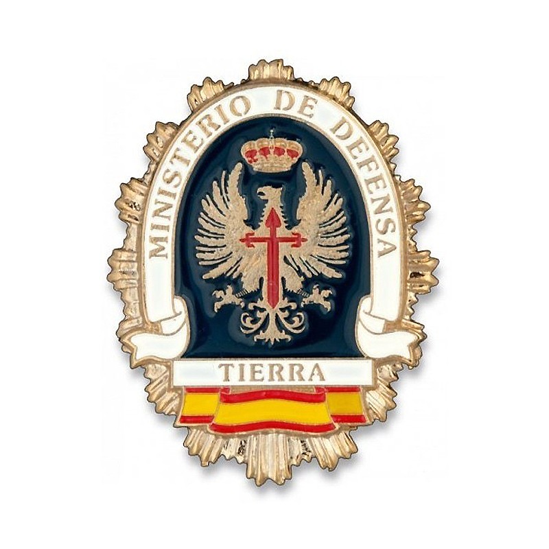 PLACA CARTERA MINISTERIO DE DEFENSA (TIERRA)