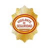 PLACA CARTERA VIGILANTE SEGURIDAD VERTICAL